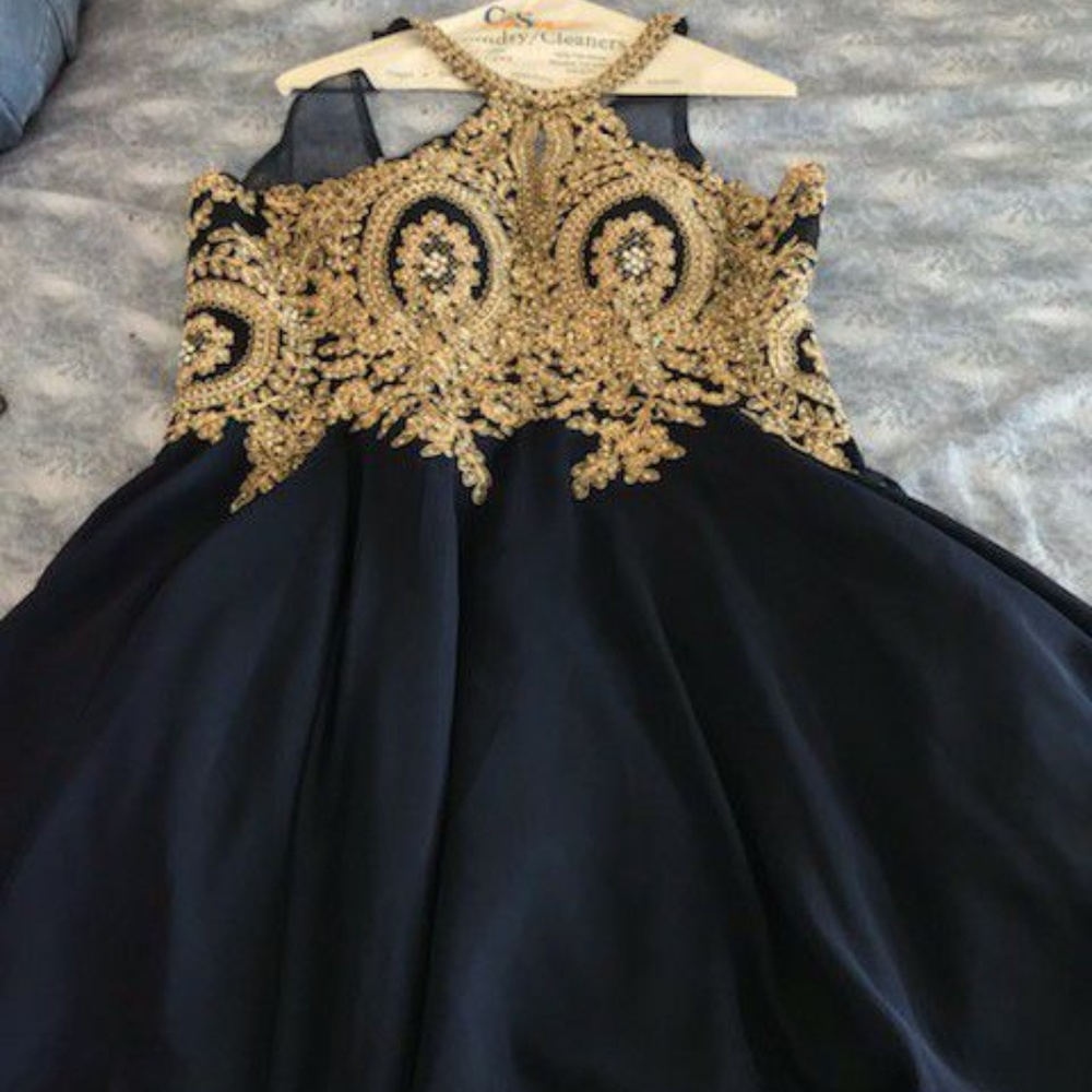 Navy / Midnight blue dress